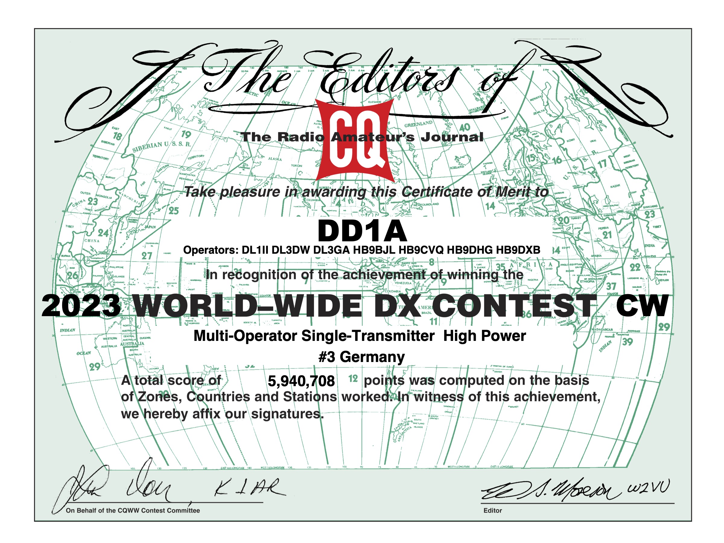 2023 | DD1A – CQWW CW